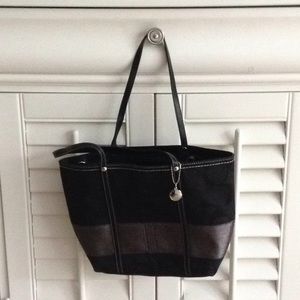 Black coach purse
